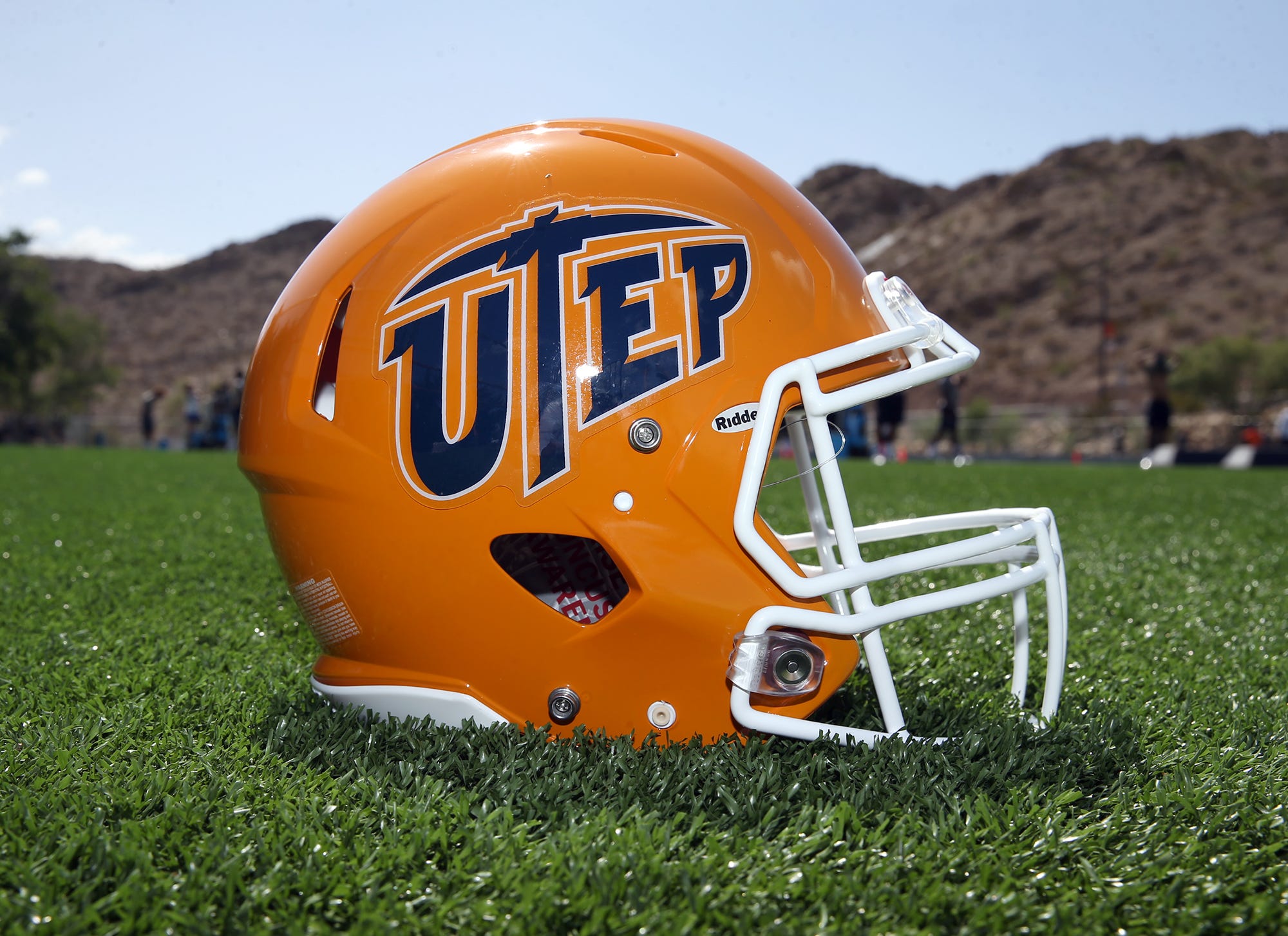 utep football helmet